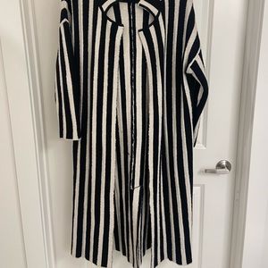 LONG STRIPED SWEATER